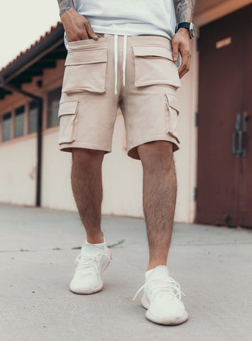 Men's Cargo Shorts – Multi-Pocket Sport