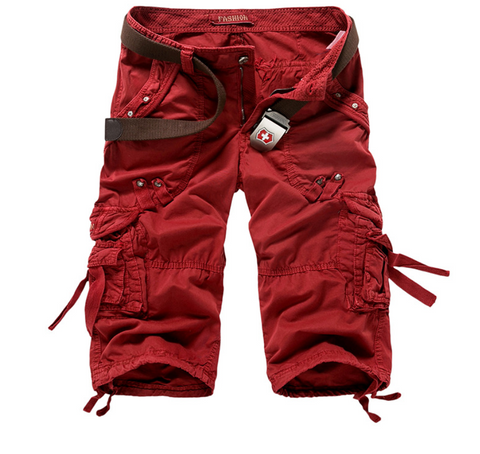 Men's Cargo Shorts – Workwear Multi-Pocket
