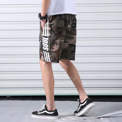 Men's Camo Shorts – Casual Knee-Length