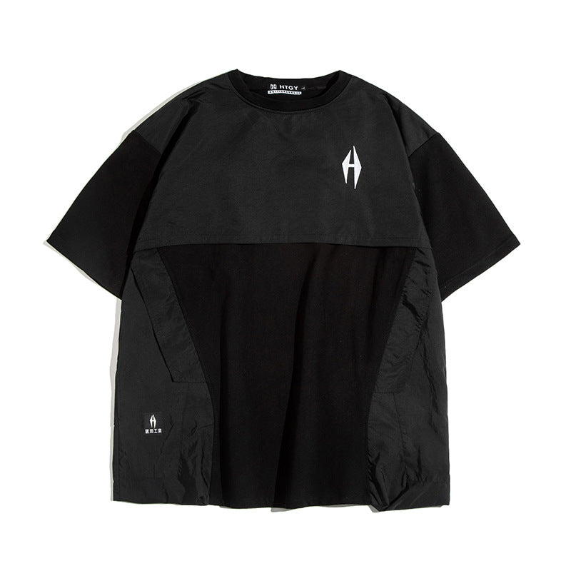 Men's Utility T-Shirt – Pocket Round-Neck Short-Sleeve