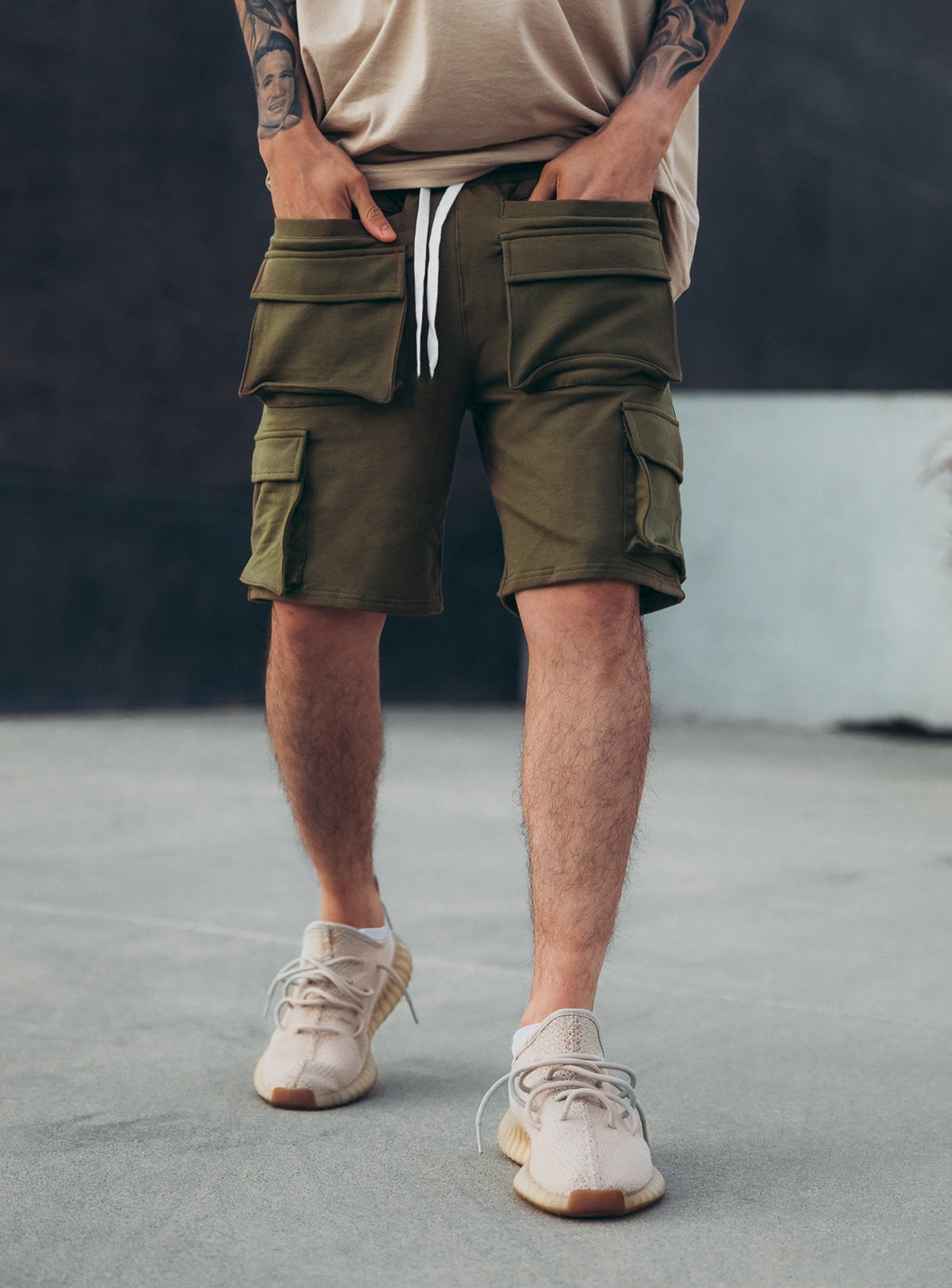 Men's Cargo Shorts – Multi-Pocket Sport