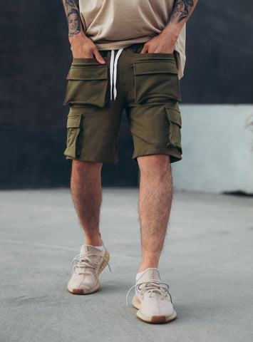 Men's Cargo Shorts – Multi-Pocket Sport