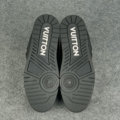 LV Trainer 'Embossed Monogram Black'