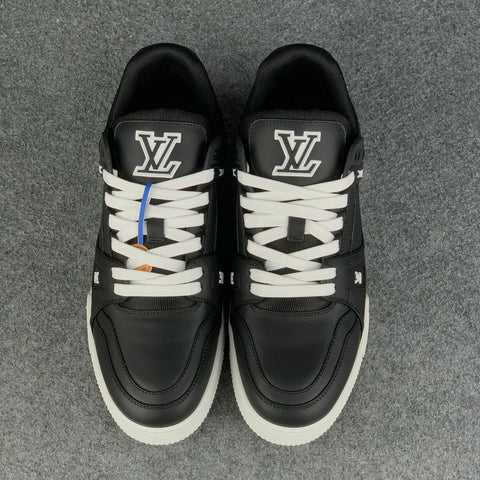 LV Trainer Calf Leather 'Matte Black'