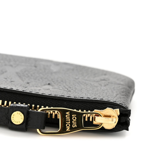 Empreinte Monogram Giant Key Pouch Black