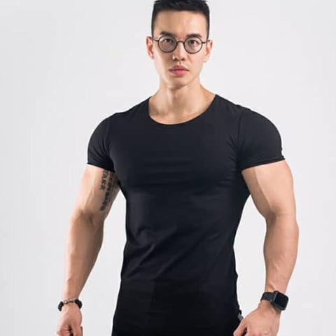 Men's Running T-Shirt – Quick-Dry Breathable Top