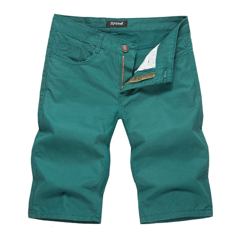 Men's Plus-Size Denim Shorts – Five-Point