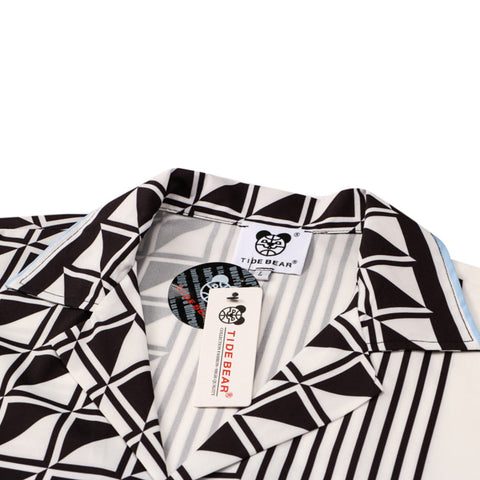 Men's Hawaiian Beach Shirt – Floral Short-Sleeve
