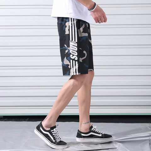 Men's Camo Shorts – Casual Knee-Length
