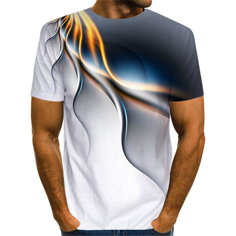 Men's Casual T-Shirt – Trendy Short-Sleeve