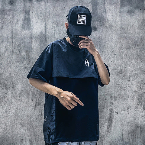 Men's Utility T-Shirt – Pocket Round-Neck Short-Sleeve