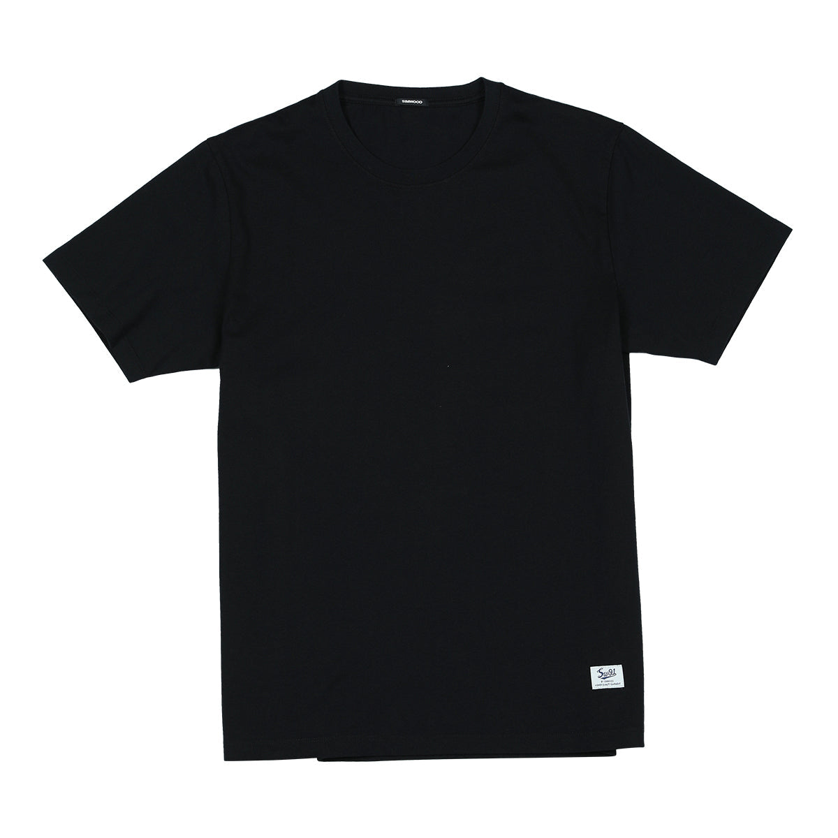 Men's Pure Cotton Round-Neck Tee – Solid All-Match