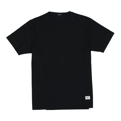 Men's Pure Cotton Round-Neck Tee – Solid All-Match