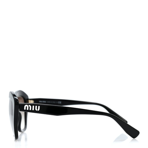 Acetate Cat Eye Sunglasses SMU 05U Black