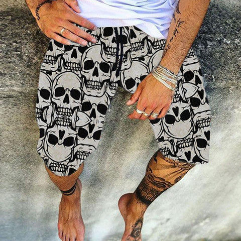 Men's Casual Shorts – Lace-Up Slacks Style