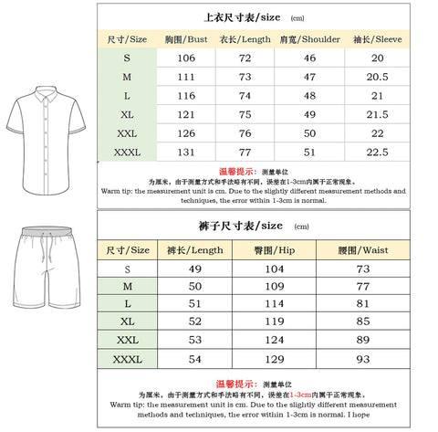 2022 Men's Tracksuit Suit Casual 3D Printing Holiday POLO-Shirt Sportswear Fitness Sports 2 Sets Clothes Sweatpants Male