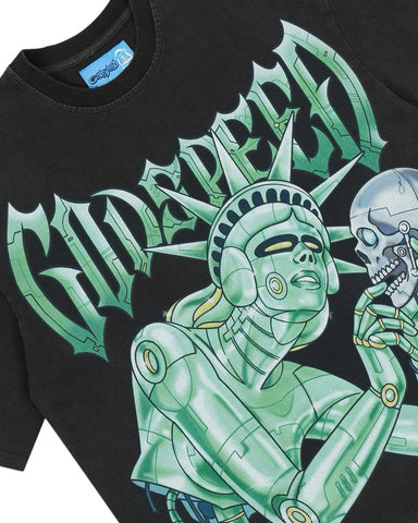 Godspeed Freedoms Protocol Tee Black