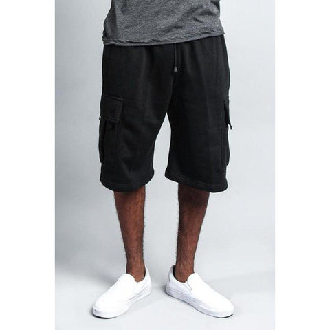 Men’s Casual Cargo Sweat Shorts