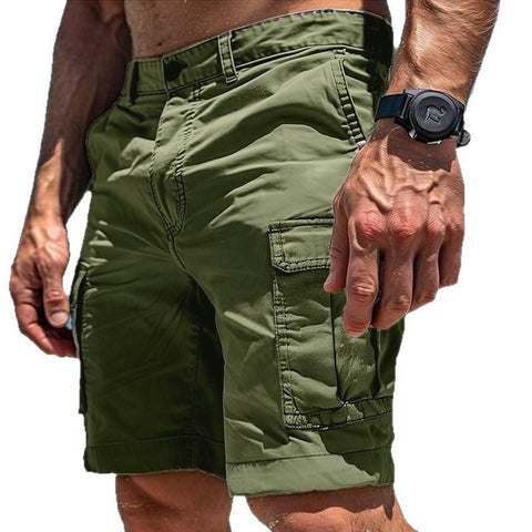 Men's Cargo Shorts – Multi-Pocket Summer