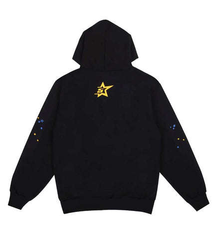 Sp5der P*nk Hoodie Black