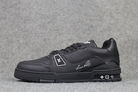 LV X Nigo Trainer 'Black Wool'