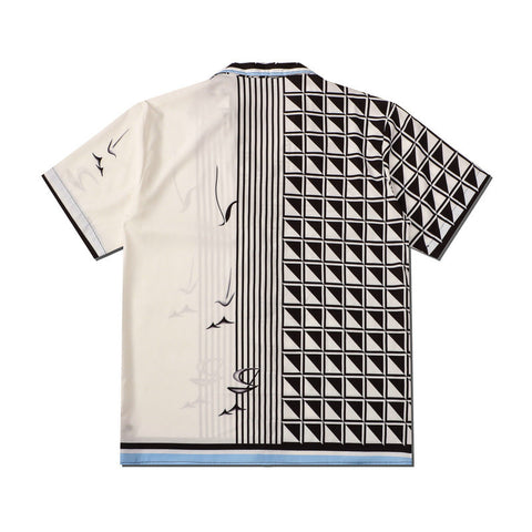 Men's Hawaiian Beach Shirt – Floral Short-Sleeve