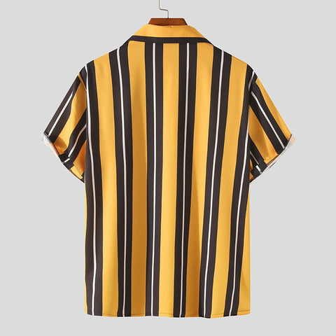 Men's Casual Shirt – Soft Streetwear Button-Up