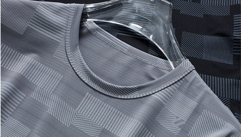 Men's Ice-Silk T-Shirt – Quick-Dry Short-Sleeve