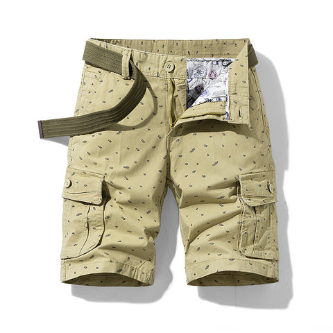 Men's Cargo Shorts – Loose Overalls Style