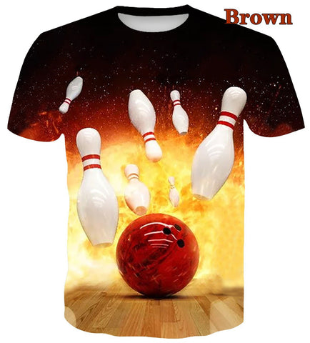 Men's Printed T-Shirt – Star Flag Short-Sleeve