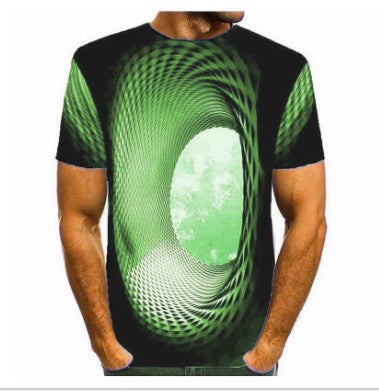 Men's Printed T-Shirt – Star Flag Short-Sleeve