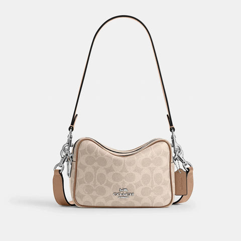 Coach Outlet Mini Carey Crossbody Bag In Signature Canvas