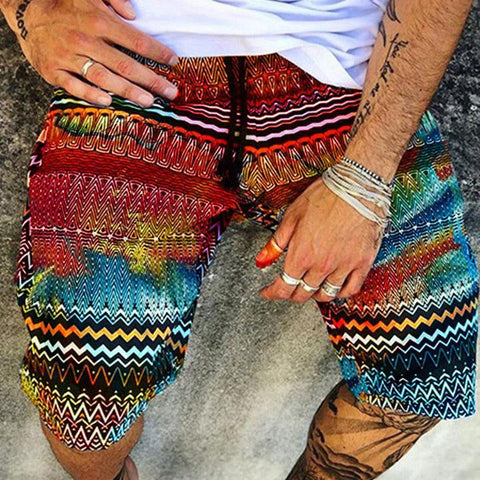 Men's Casual Shorts – Lace-Up Slacks Style