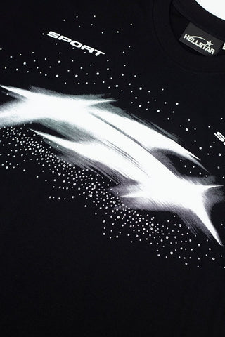 Hellstar Abstract Racing Tribal Logo Graphic T-Shirt