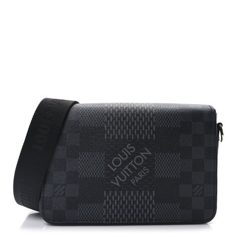 Damier Graphite 3D Studio Messenger