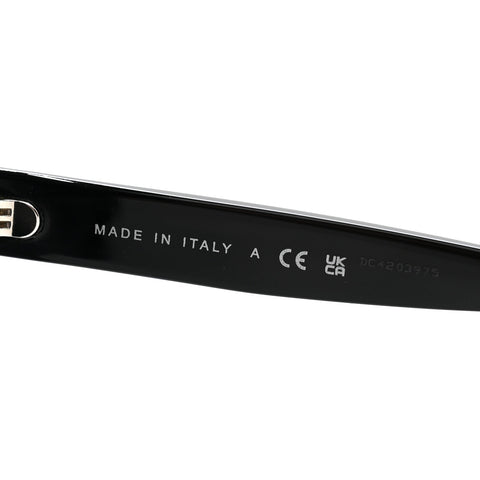 Acetate CC Butterfly Sunglasses 5414-A Black