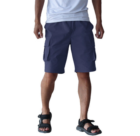 Men's Plus-Size Cargo Shorts – Stretch Overalls
