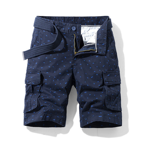 Men's Cargo Shorts – Loose Overalls Style