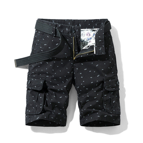 Men's Cargo Shorts – Loose Overalls Style