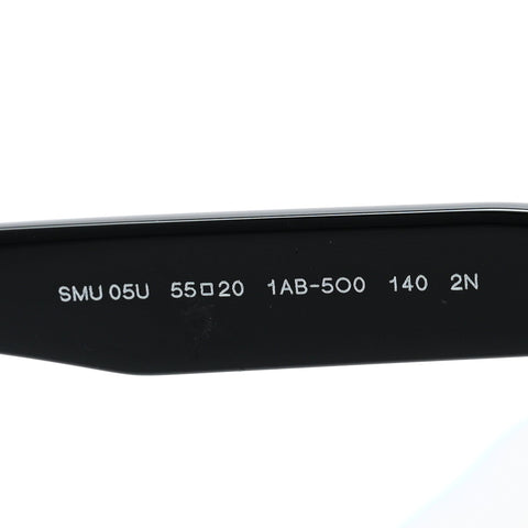 Acetate Cat Eye Sunglasses SMU 05U Black