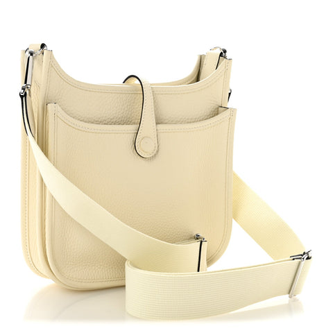 Taurillon Clemence Evelyne 23 Poche III Cream