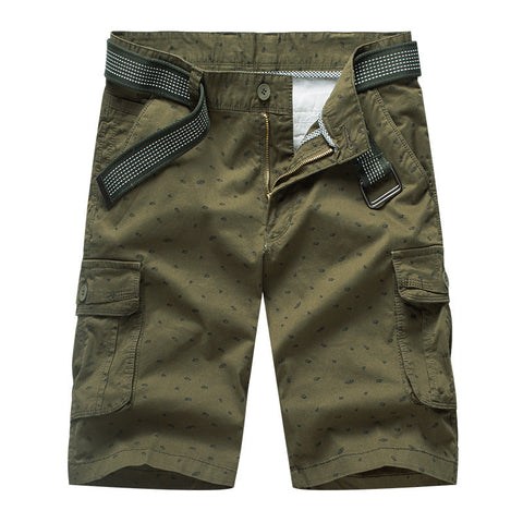 Men's Cargo Shorts – Loose Overalls Style