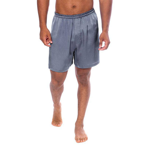 Mens Silk Pajama Shorts Pants Luxury 100% Pure Silk Boxers