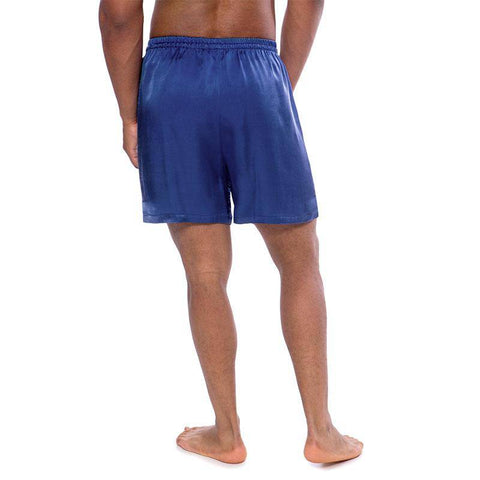 Mens Silk Pajama Shorts Pants Luxury 100% Pure Silk Boxers