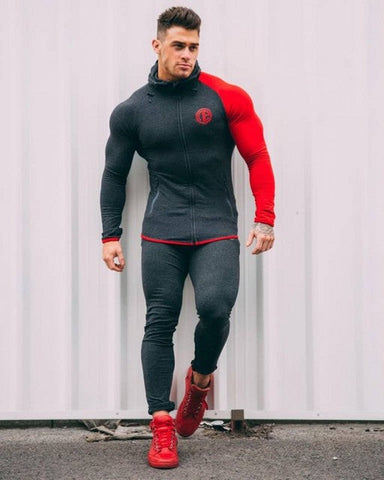 Man Running Sets Men Sport Suits Hoodies Pants Sets Sweatshirt Sweatpants Sportswear Gym Fitness Tracksuit Male Casual Joggers