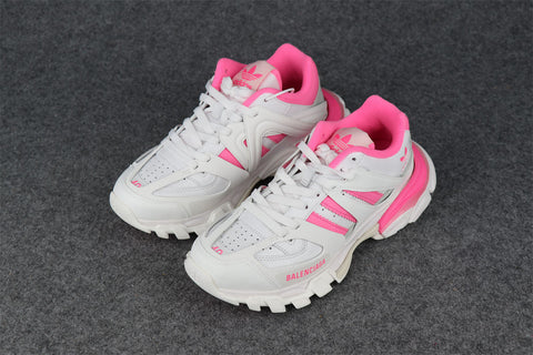 Balenciaga Wmns Track Sneaker 'White Fluo Pink'