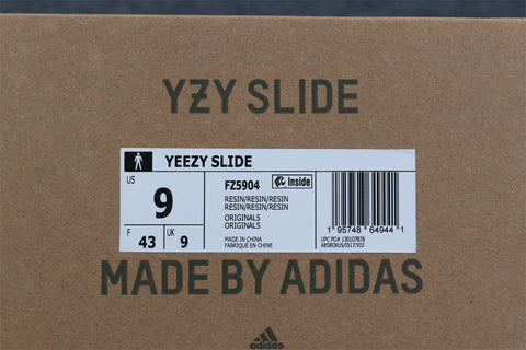 Yeezy Slides 'Resin'